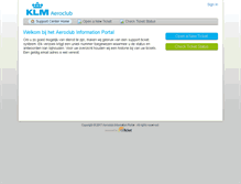 Tablet Screenshot of aip.klmaeroclub.com